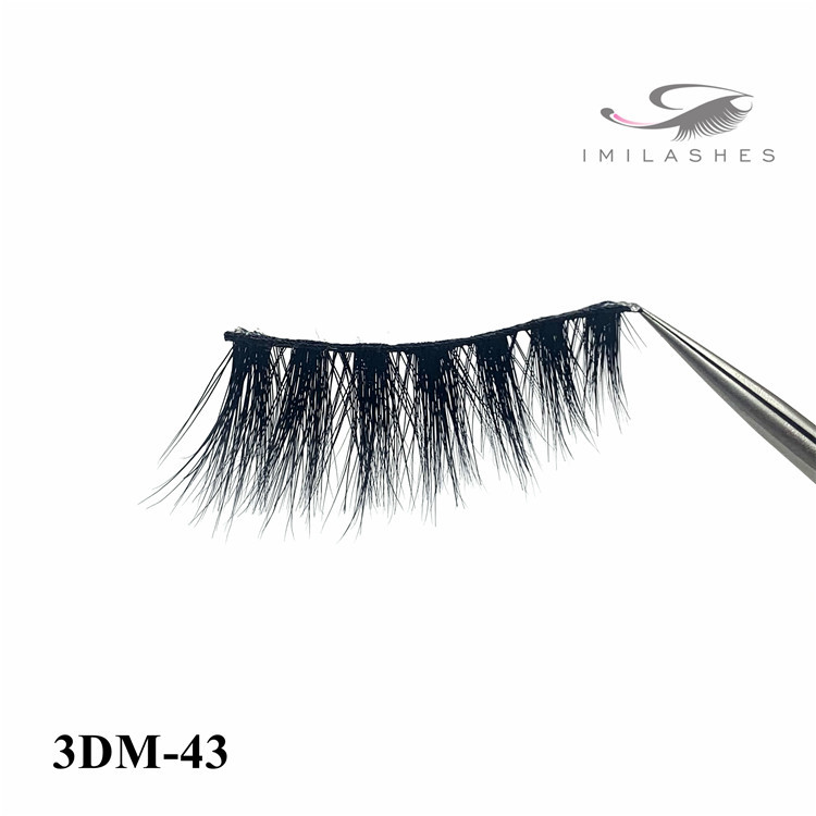 3D mink eyelash application and russian lashes buy-D